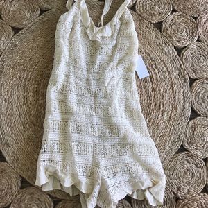 NWT lace romper